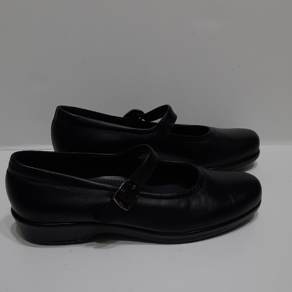 SAS Black Mary Jane Flats - Picture 11 of 11